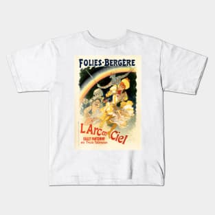 Folies Bergere L Arc en Ciel Ballet Pantomime Theatre Vintage French Kids T-Shirt